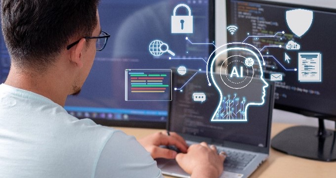 Artificial intelligence engineers with AI