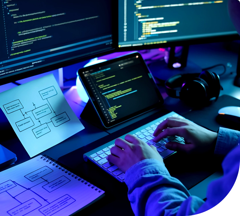 Custom NodeJS development with AI