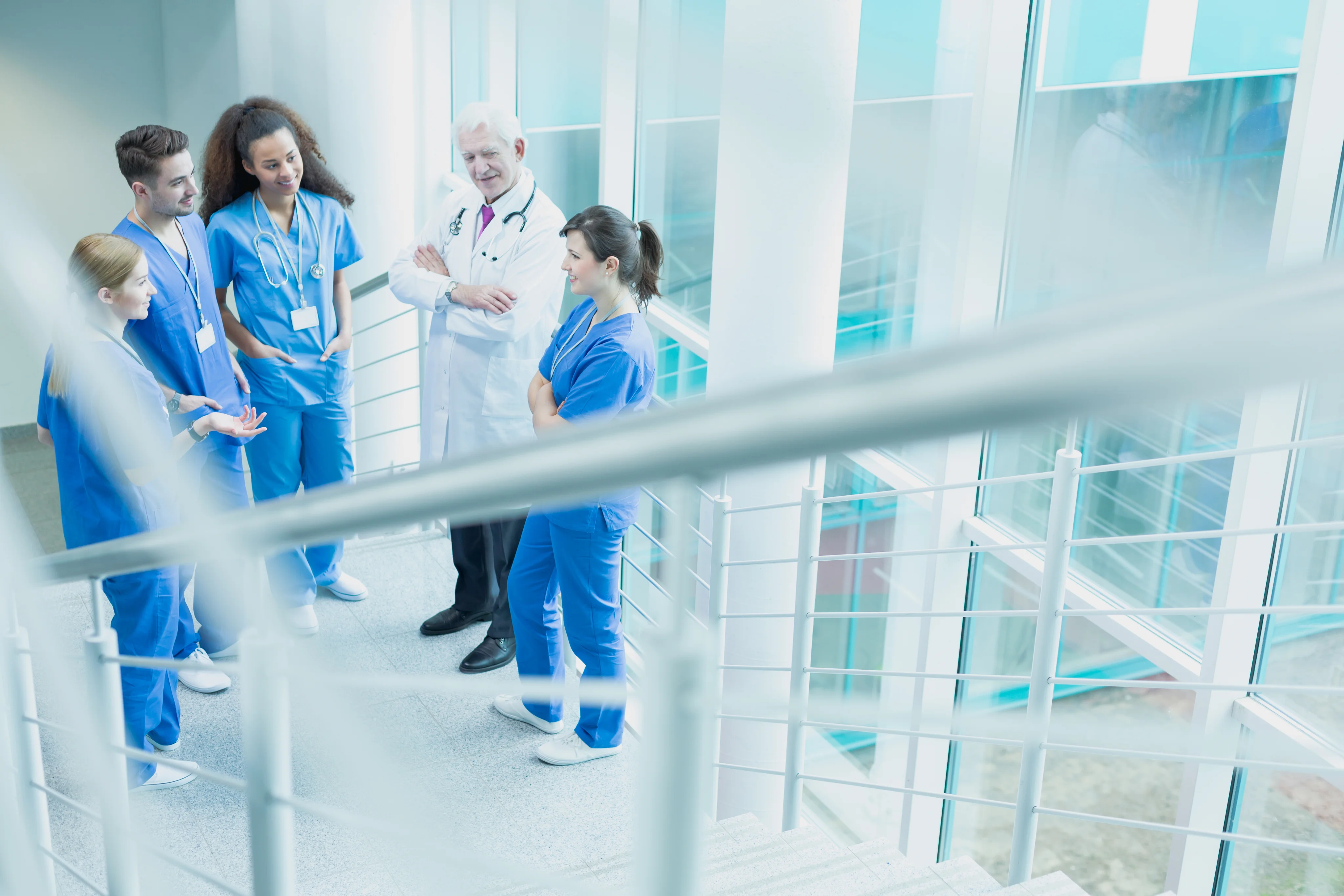 Healthcare staff augmentation with AI