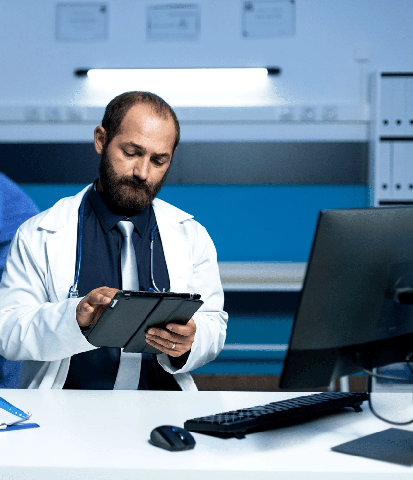 Healthcare staff augmentation using AI