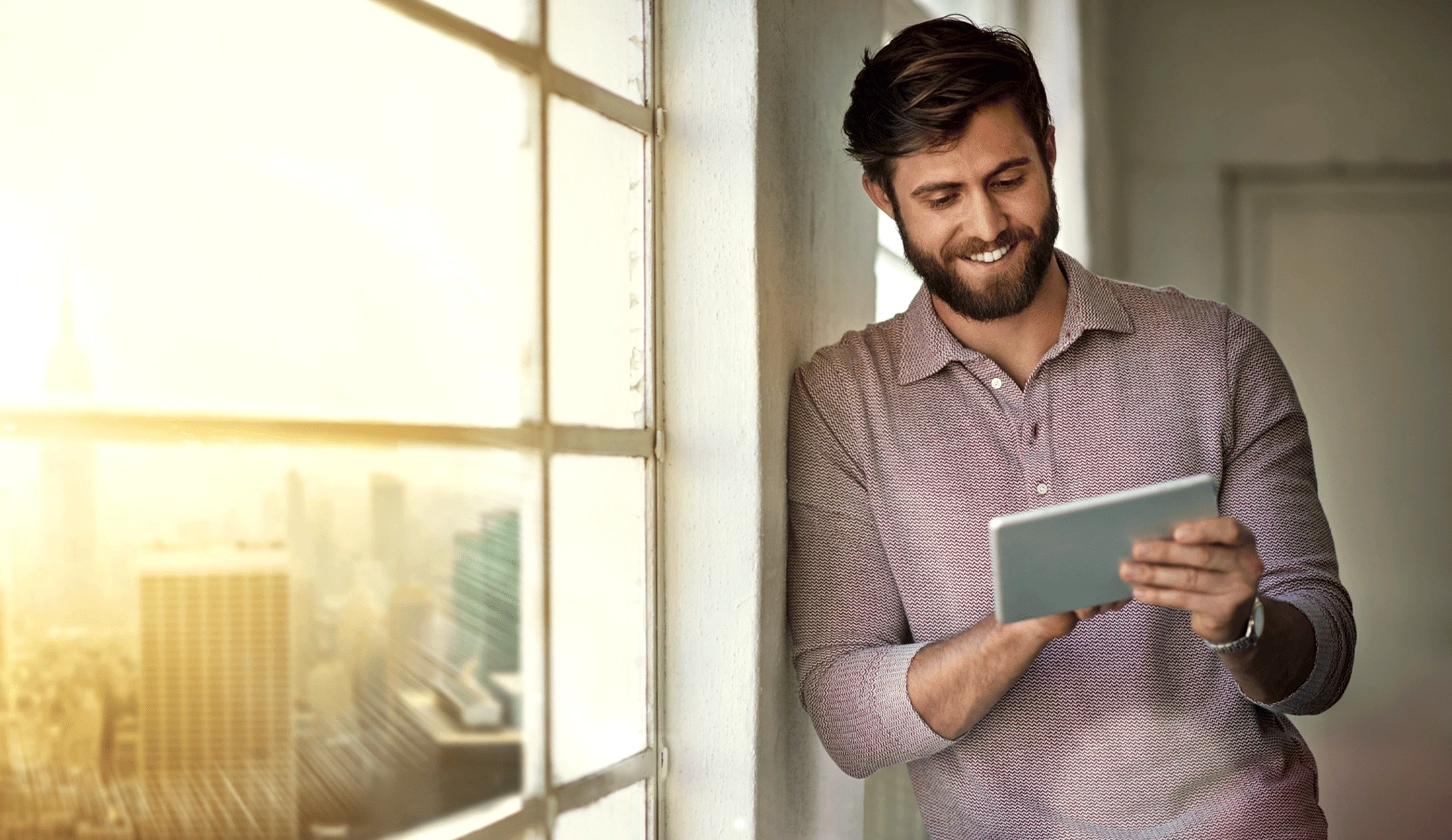 Image of a customer satisfied with the results