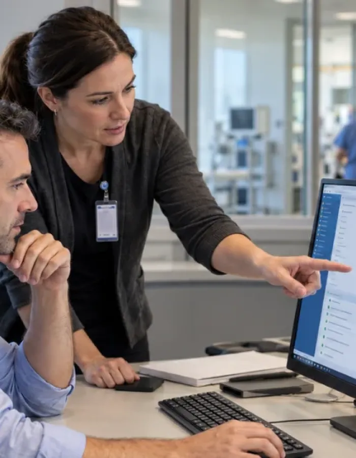 Cloud engineers for healthcare building HIPAA-compliant infrastructure