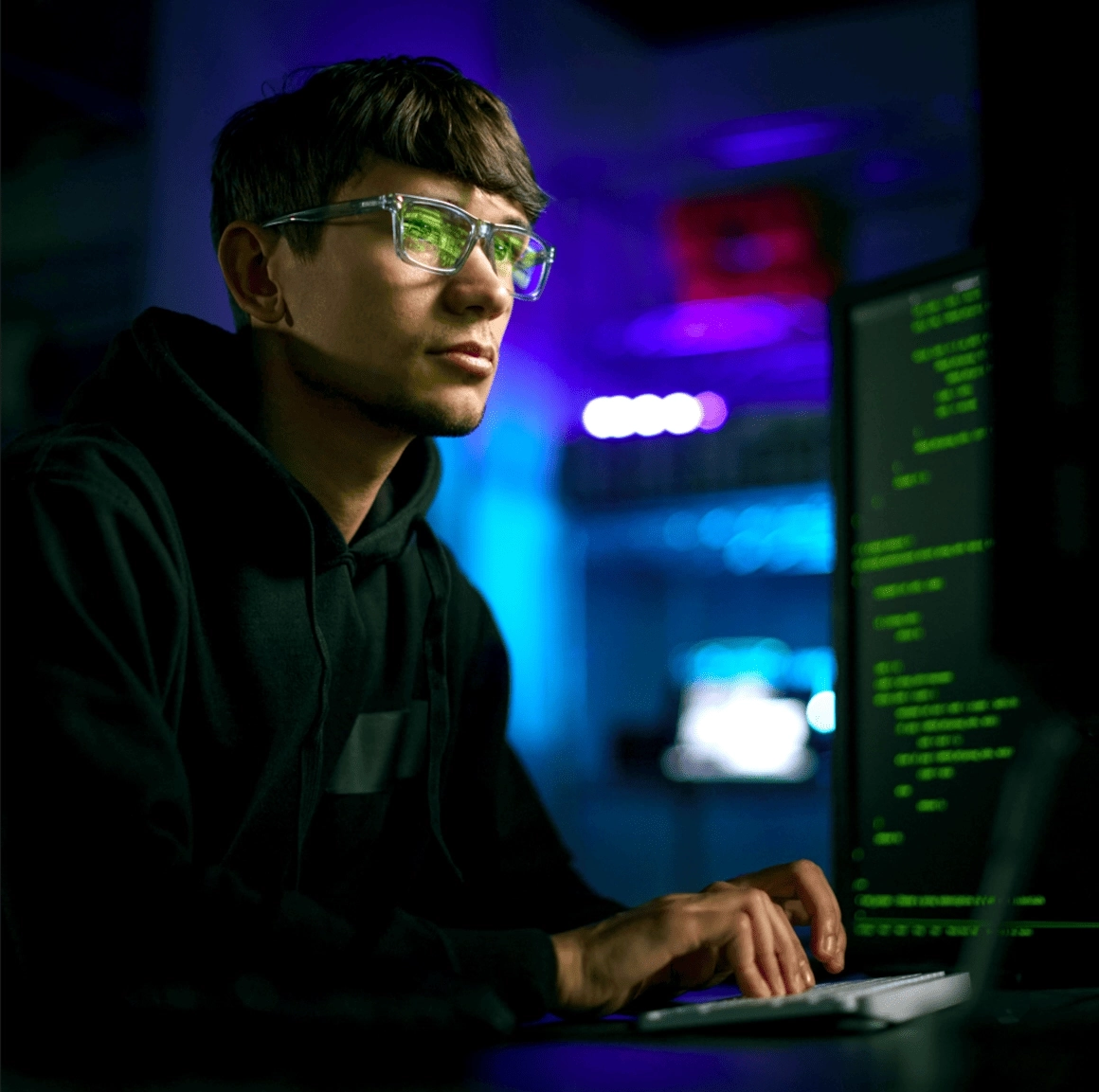 Image of a programmer working with Ruby